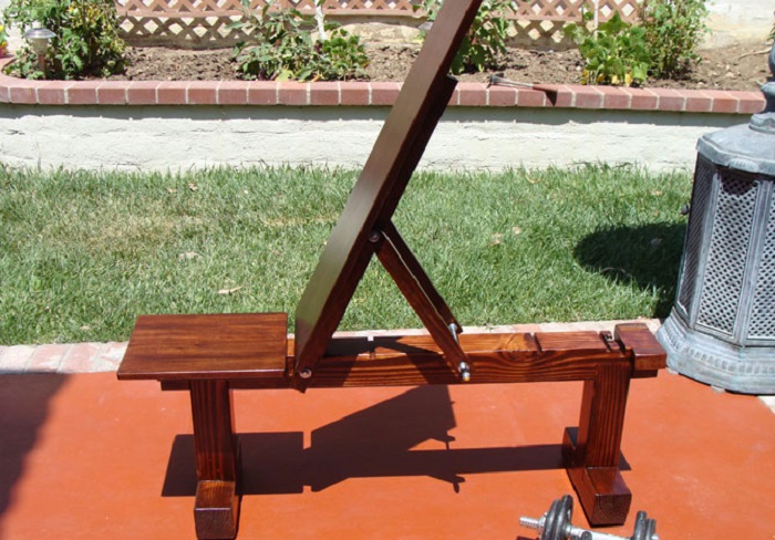 how to make a workout bench