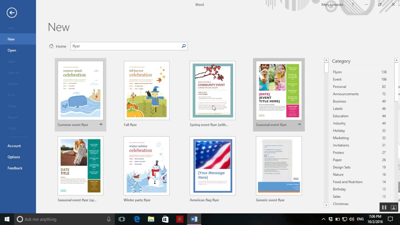 create-a-professional-looking-flyer-in-microsoft-word-youtube