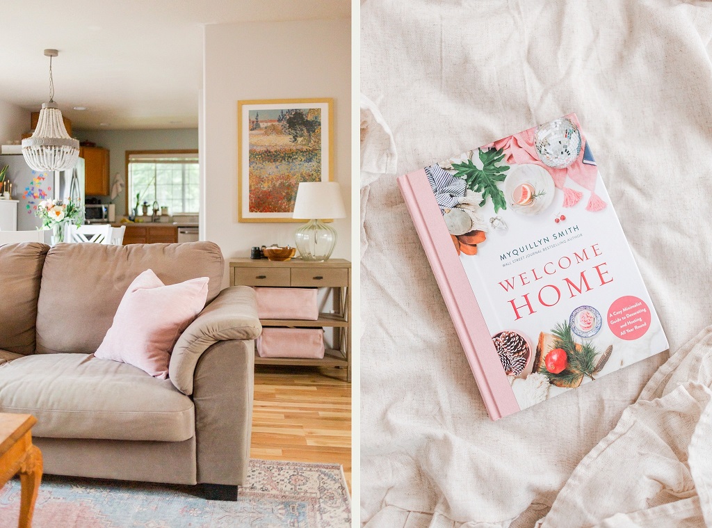 What are budget-friendly ways to add coziness to a minimalist home
