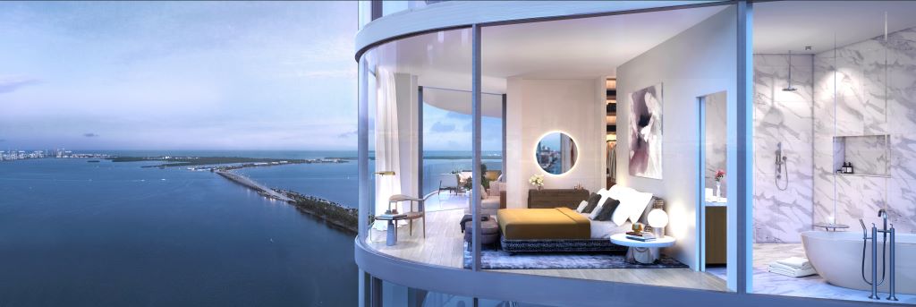 Luxury Miami condos at Brickell Harbour featuring scenic water views and contemporary design