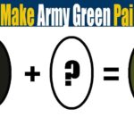 What colors go well with army green
