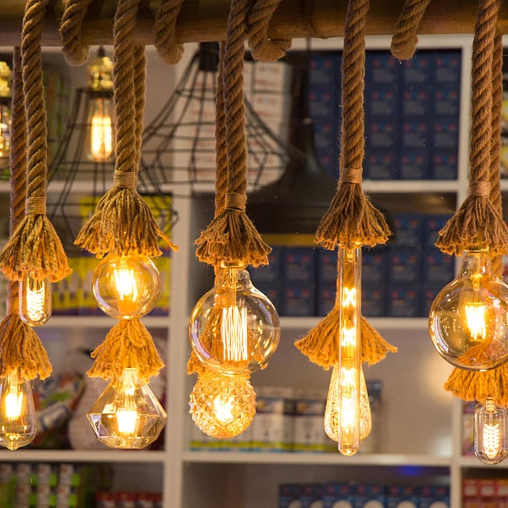 MKMJ 1/2-inch by 100-foot natural jute hemp rope shown for strength and versatility.