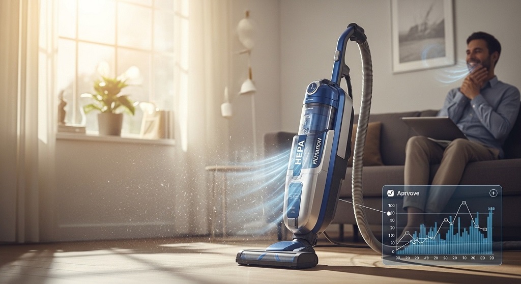How Do HEPA Vacuum Cleaners Improve Indoor Air Quality Over Time