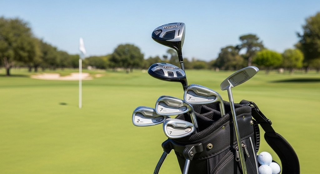 Entry-level golf clubs designed for forgiveness