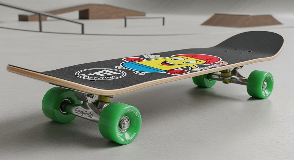 Pre-built skateboard components deck trucks wheels