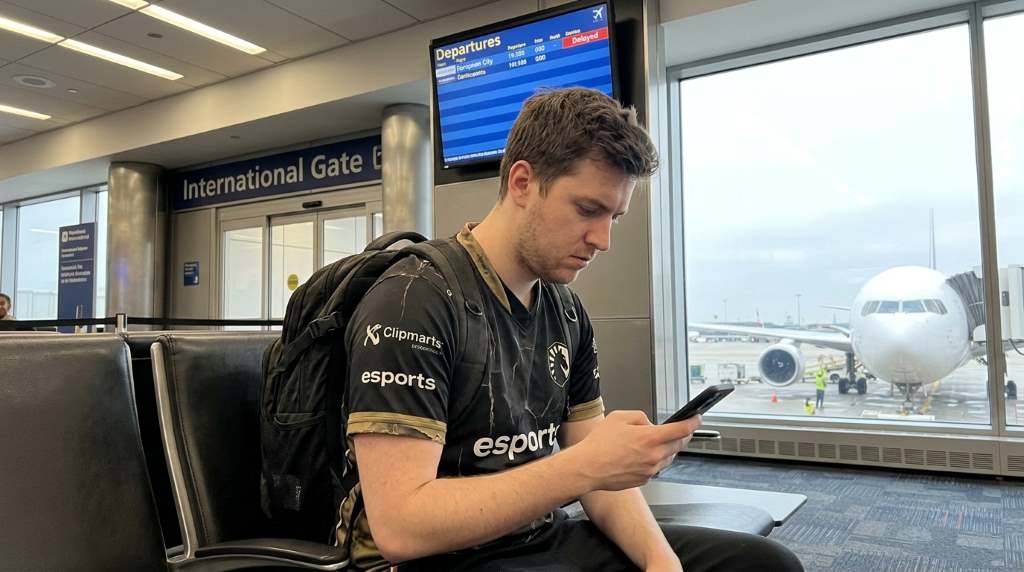 Chicago gamer preparing passport before overseas gaming trip
